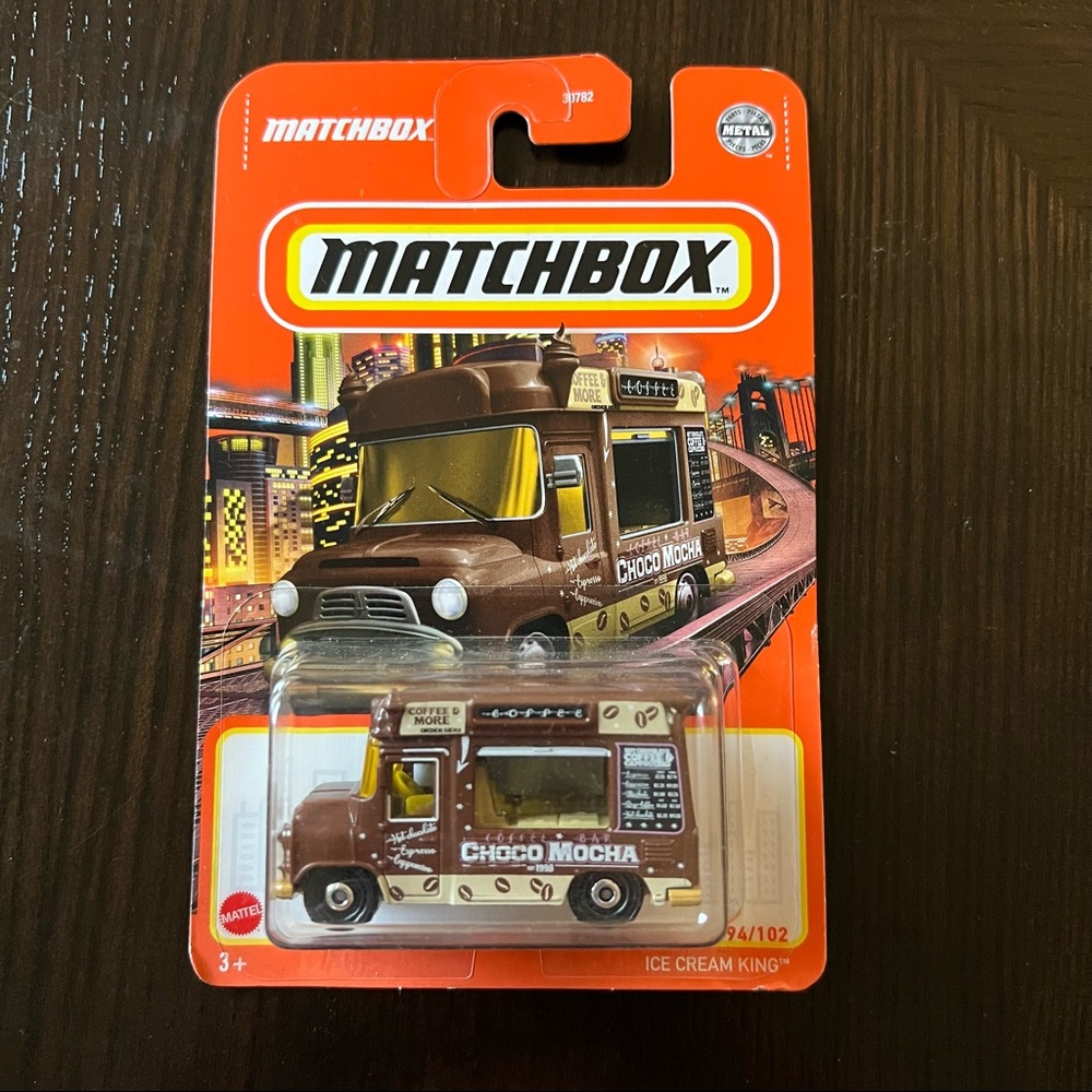 Matchbox Brown Ice Cream King Choco Mocha 94/102